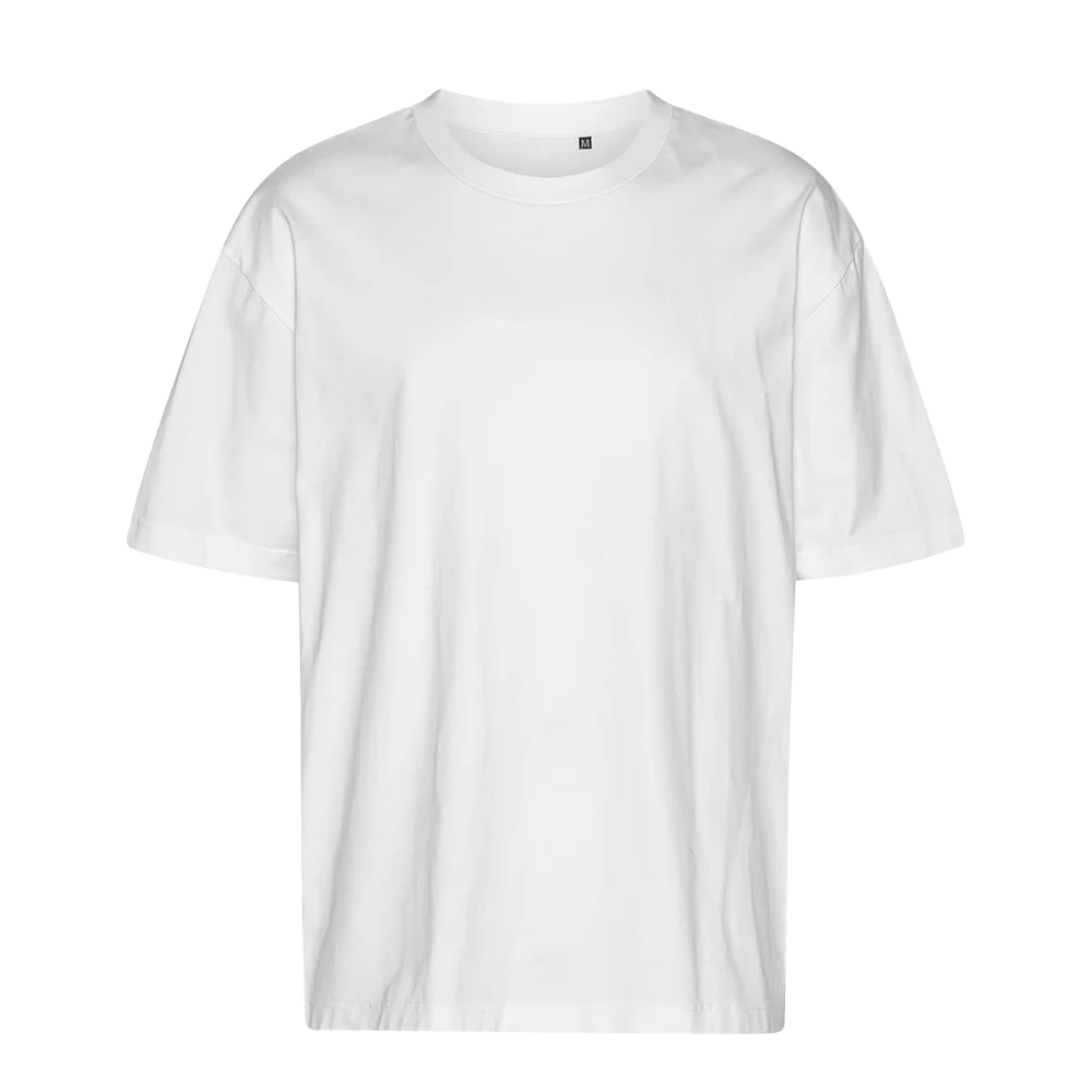 T-shirt oversize Neutral Tiger Cotton vue avant – Atelier Forban broderie personnalisée