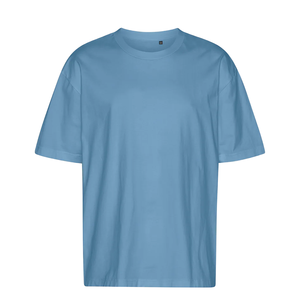 T-shirt oversize Neutral Tiger Cotton vue avant – Atelier Forban broderie personnalisée