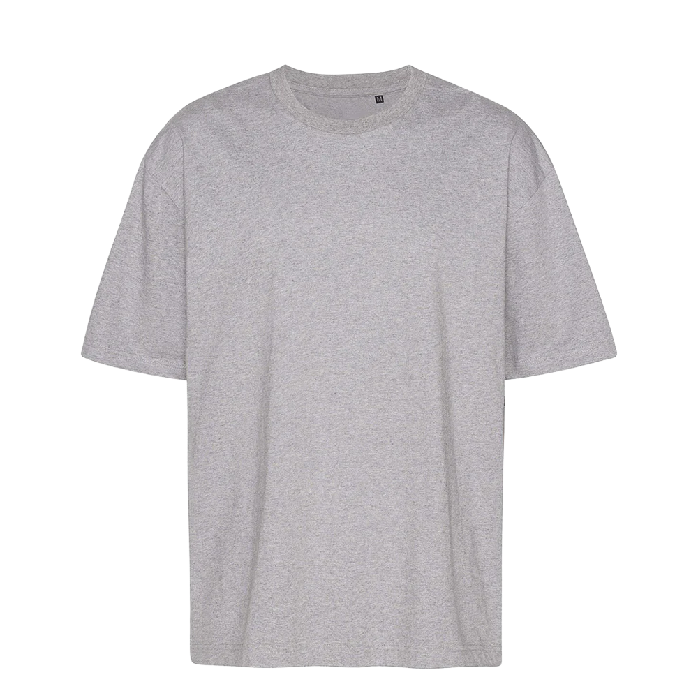 T-shirt oversize Neutral Tiger Cotton vue avant – Atelier Forban broderie personnalisée